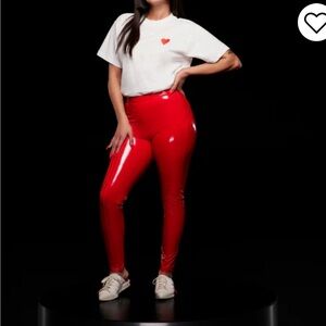 Ivy park x Adidas heart t-shirt
